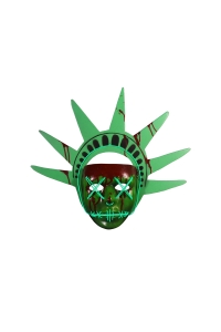 Lady Liberty Light Up Injection Purge Mask