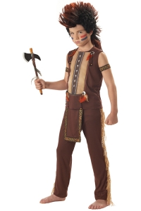 Indian Warrior Kids Costume