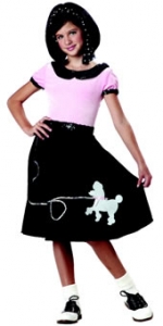 50's Hop Poodle Kids Costume