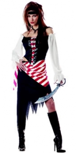 Ruby Pirate Adult Costume