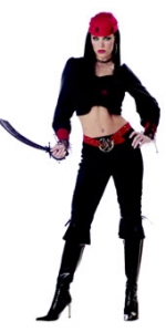 Gothic Pirate Adult Costume