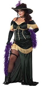Saloon Madame Plus Size Costume