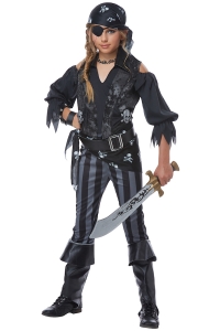 Rebel Pirate Kids Costume