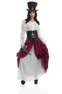 Victorian Steampunk Sweetie Dress Adult Costume