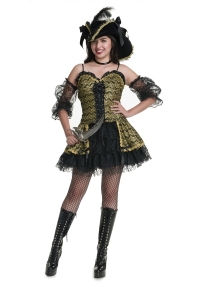 Black Pearl Beauty Adult Costume