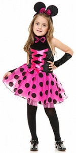 Little Miss Mouse Kids Costume