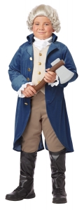 George Washington / Thomas Jefferson Kids Costume