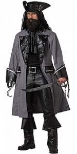 Blackbeard The Pirate Adult Costume