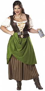 Tavern Maiden Plus Size Adult Costume
