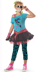 80's Valley Girl Tween Costume