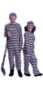 Jailbird Kids Costume