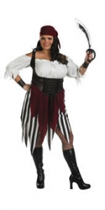 Deck Hand Darling Pirate Plus Size Adult Costume