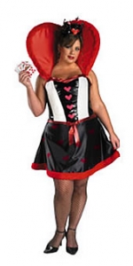 Queen of Hearts Plus Size Adult Costume
