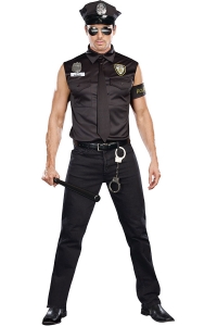 Dirty Cop Mens Costume