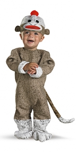Sock Monkey Toddler Costume