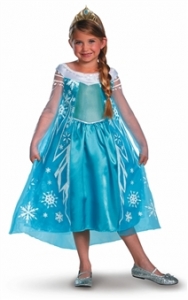 Elsa Snow Queen Deluxe Kids Costume