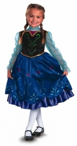 Anna Deluxe Princess Kids Costume