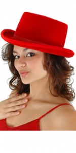 Top Hat Red