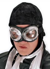 Aviator Black Goggles