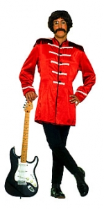 British Explosion Red Jacket Adult Costume