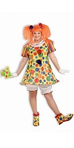 Giggles the Clown Plus Size Costume