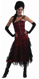 Coffin Couture Skirt Adult Costume