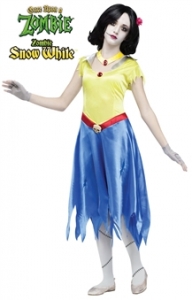 Zombie Snow White Kids Costume
