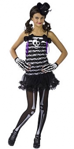 Skeleton Sweetie Teen Costume