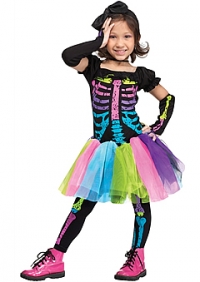 Funky Punk Skeleton Toddler Costume