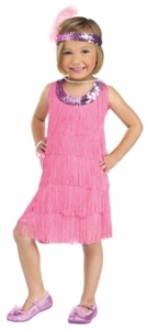 Flapper Pink Toddler Costume