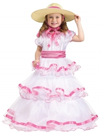 Sweet Southern Belle Pink Kids Costume
