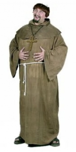 Medieval Monk Plus Size Adult Costume