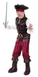 Pirate Deluxe Boy Costume