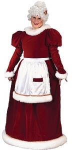 Mrs. Claus Velvet Costume Plus Size