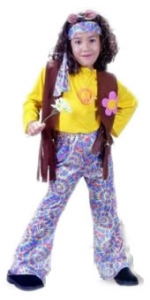 Hippie Chick Kids Costume