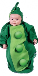 Pea Pod Bunting Infant Costume