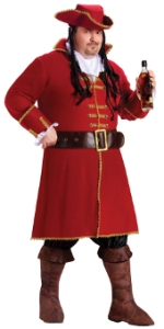 Captain Blackheart Plus Size Adult Costume