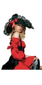 Swashbuckler Pirate Hat  (Women's)