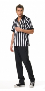 Men’s Referee Shirt Adult Costume