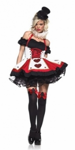 Pretty Playing Card Sexy Costume
