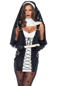 Naughty Nun Sexy Adult Costume