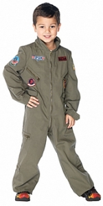 Top Gun Boys Flight Suit Costume