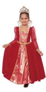Red Queen Kids Costume