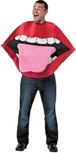 Lips And Tongue Adult Costume