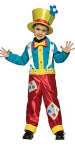 Clown Boy Kids Costume