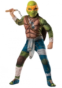 Teenage Mutant Ninja Turtles Movie Deluxe Michelangelo  Adult Costume