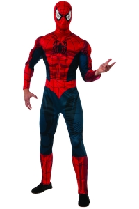 Spider-man Muscle Chest Adult Costume