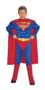 Superman Deluxe Muscle Chest Kids Costume