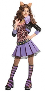 Monster High Deluxe Clawdeen Wolf Kids Costume