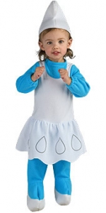 The Smurfette Infant Toddler Costume